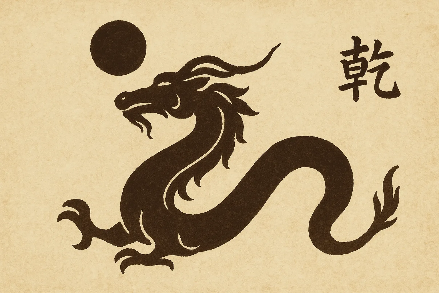 Hexagram 1 — 乾 (The Creative)
